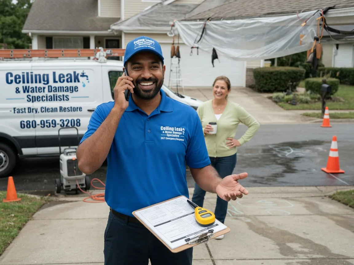 Ceiling Leak Cleanup Tolar, TX FAQs
